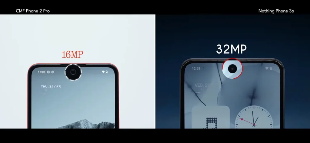 CMF Phone 2 Pro vs Nothing Phone 3a: Detailed Comparison and Review 18 CMF Phone 2 Pro vs Nothing Phone 3a Camera 2