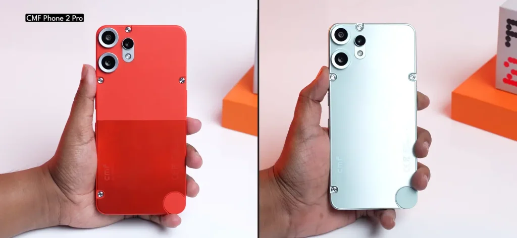 CMF Phone 2 Pro vs Nothing Phone 3a: Detailed Comparison and Review 3 CMF Phone 2 Pro vs Nothing Phone 3a Design 2
