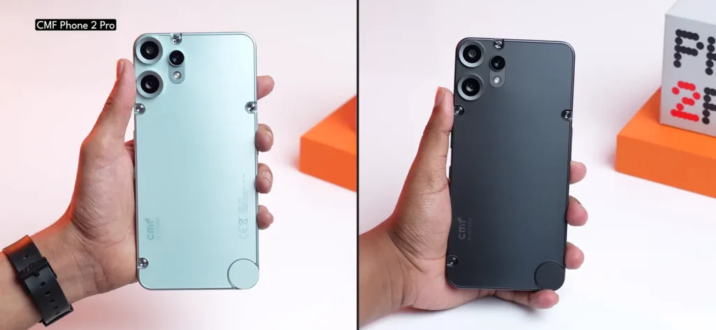 CMF Phone 2 Pro vs Nothing Phone 3a: Detailed Comparison and Review 4 CMF Phone 2 Pro vs Nothing Phone 3a Design 3