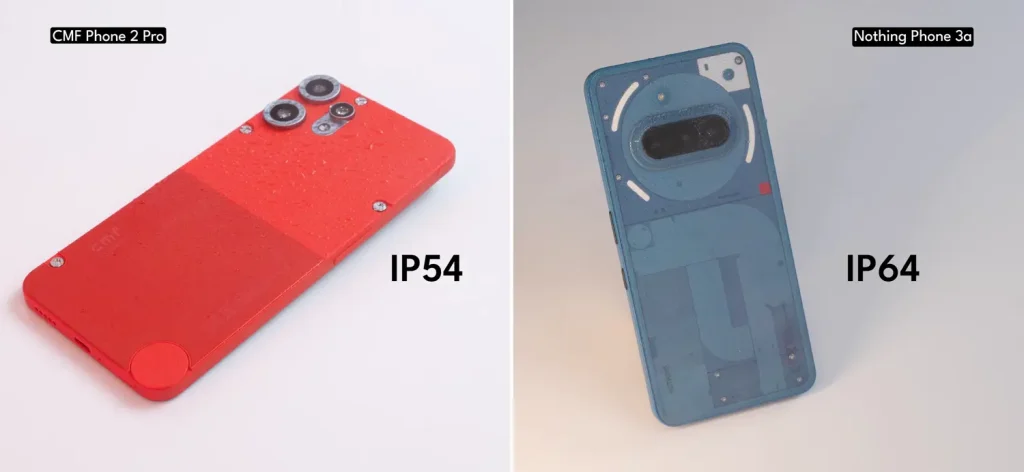 CMF Phone 2 Pro vs Nothing Phone 3a: Detailed Comparison and Review 6 CMF Phone 2 Pro vs Nothing Phone 3a Design 7
