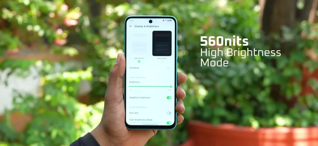 Infinix Note 50X 5G+ Review: A Budget Smartphone That Packs a Punch 8 Infinix Note 50X 5G Review Display Brightness 2 1