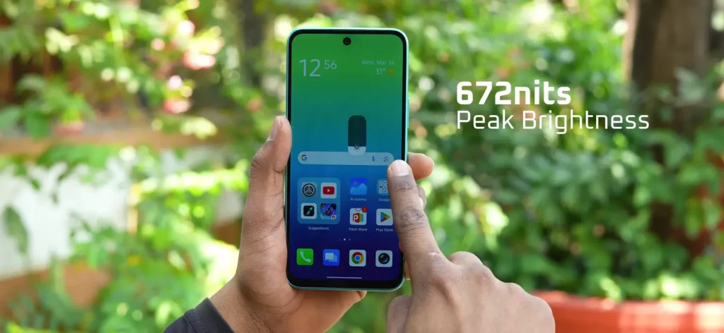 Infinix Note 50X 5G+ Review: A Budget Smartphone That Packs a Punch 7 Infinix Note 50X 5G Review Display brightness 3