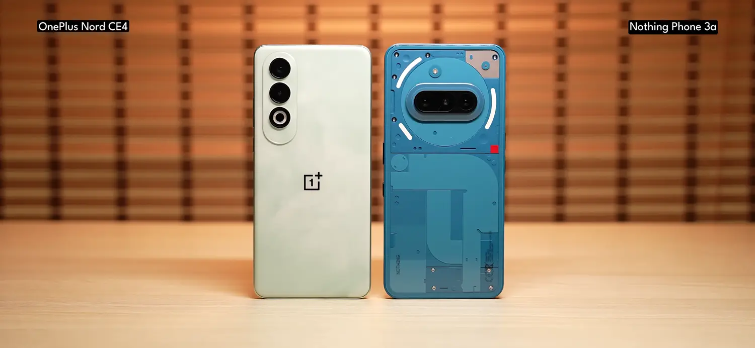 Nothing Phone 3a vs OnePlus Nord CE 4 Which Smartphone Should You Buy Under ₹25,000(main image)