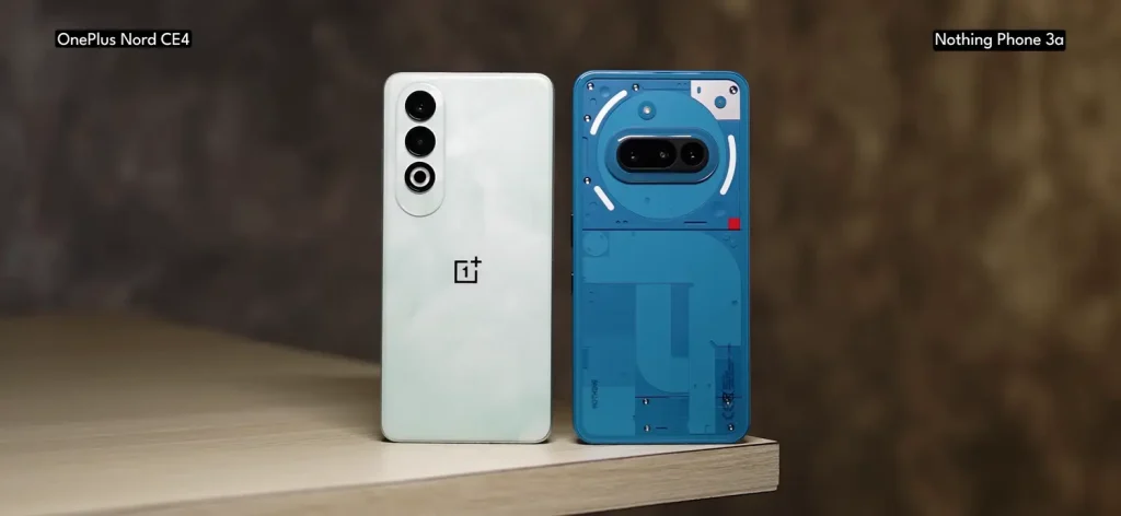 Nothing Phone 3a vs OnePlus Nord CE 4: Which Smartphone Should You Buy Under ₹25,000? 34 Nothing Phone 3a vs OnePlus Nord CE 4 Which phone should you buy 1