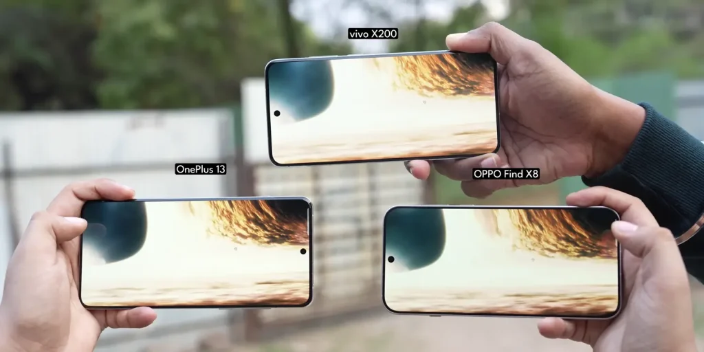 OnePlus 13 vs Vivo X200 vs Oppo Find X8: Which Android Flagship Should You Buy Under ₹70,000? 23 OnePlus 13 vs Vivo X200 vs Oppo Find X8 Display 2