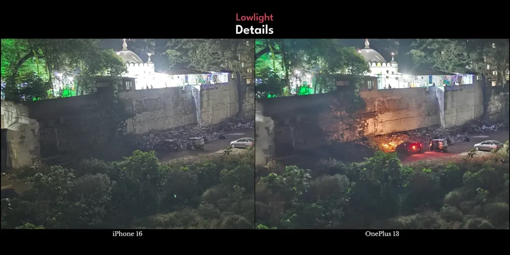 OnePlus 13 vs iPhone 16: Which Smartphone Should You Buy Under ₹70,000? 26 OnePlus 13 vs iPhone 16 Camera Test 6