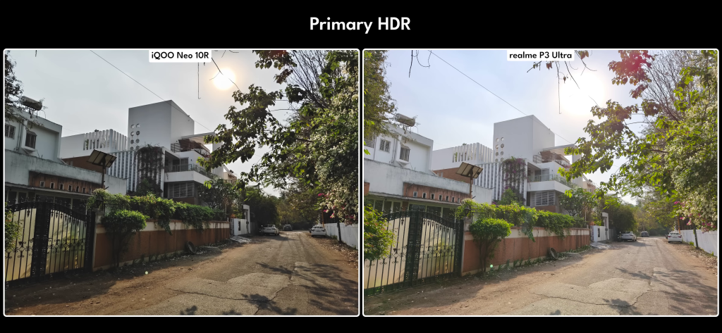 Realme P3 Ultra vs iQOO Neo 10R Camera Test 4