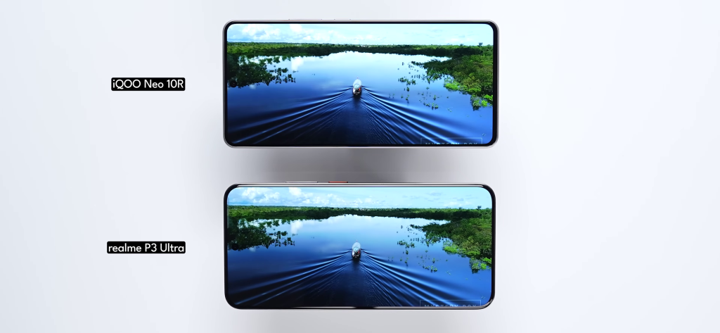 Realme P3 Ultra vs iQOO Neo 10R Display 3