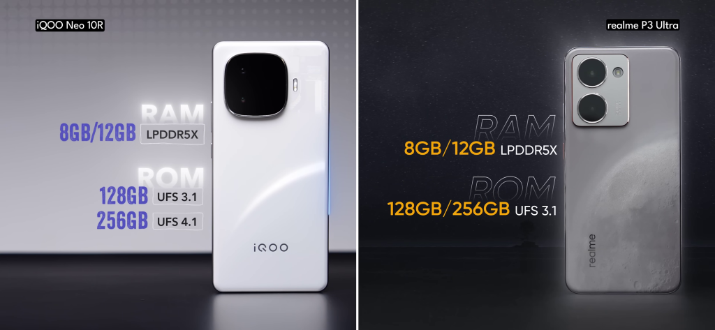 Realme P3 Ultra vs iQOO Neo 10R Performance 1