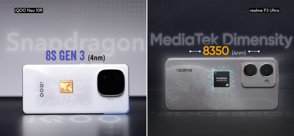Realme P3 Ultra vs iQOO Neo 10R Performance