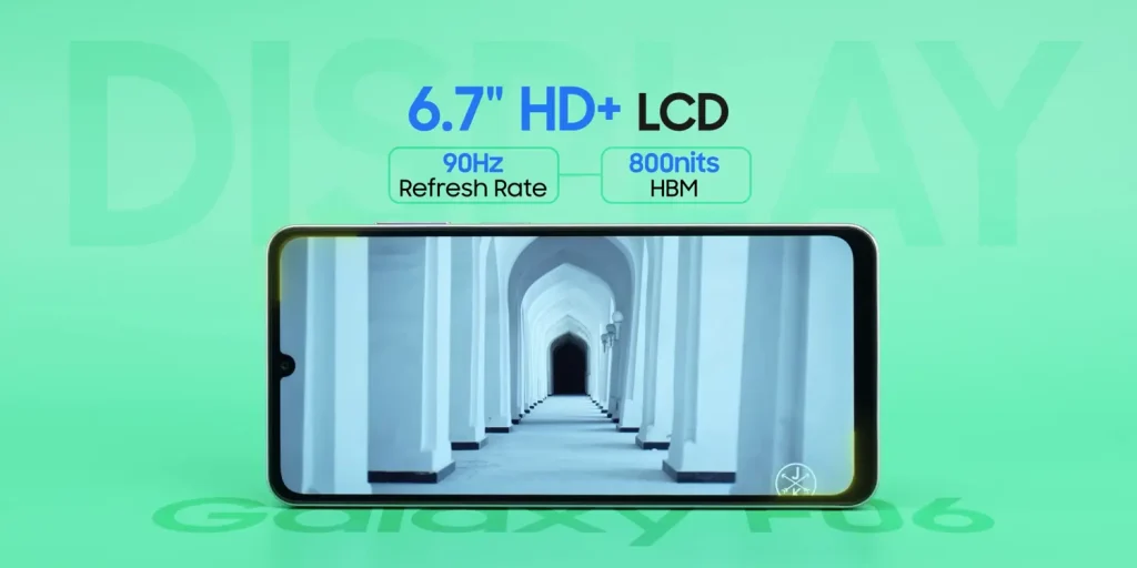 Samsung Galaxy F06 5G Review: Is It Worth It? 7 Samsung Galaxy F06 5G Review Display