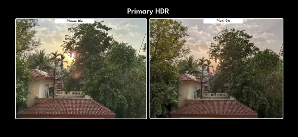 iPhone 16e vs Pixel 9a: Which Compact Flagship Should You Buy? 7 iPhone 16e vs Pixel 9a camera test 3