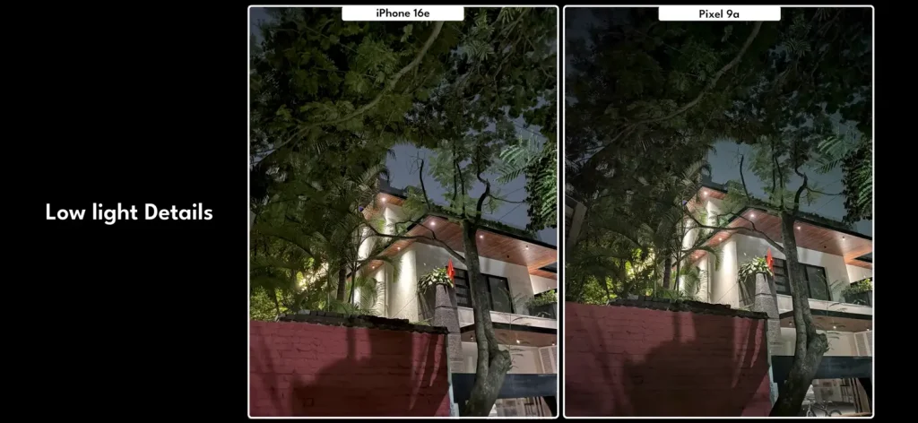 iPhone 16e vs Pixel 9a: Which Compact Flagship Should You Buy? 8 iPhone 16e vs Pixel 9a camera test 4