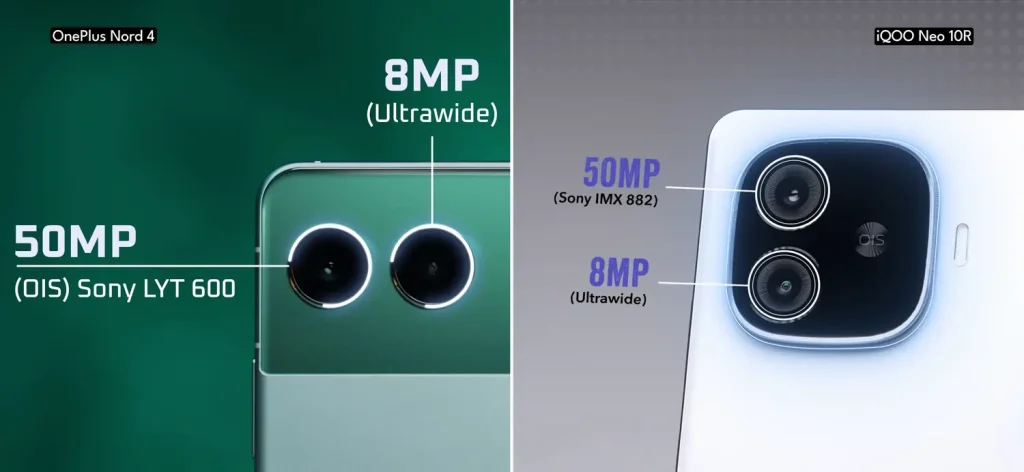 iQOO Neo 10R vs OnePlus Nord 4: Which Phone Should You Buy Under ₹25,000? 14 iQOO Neo 10R vs OnePlus Nord 4 Camera