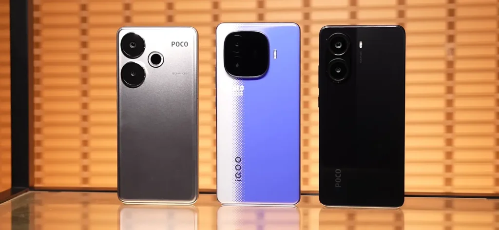 iQOO Neo 10R vs Poco F6 vs Poco X7 Pro: Which is the Best Phone Under Rs 30,000? 1 iQOO Neo 10R vs Poco F6 vs Poco X7 Pro Design 1 2