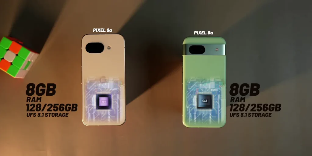 Google Pixel 8a vs Pixel 9a Performance 1