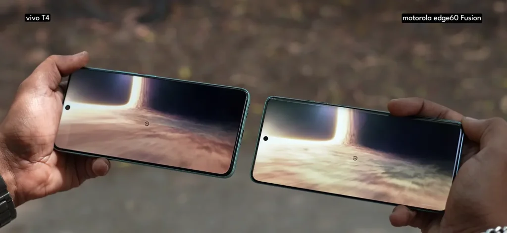 Motorola H60 Fusion vs Vivo T4: Which Smartphone Should You Buy Under ₹22,000? 17 Motorola H60 Fusion vs Vivo T4 Display 6